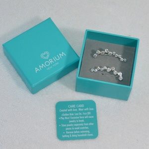 Ear Cuffs by Amorium. Sterling Silver. Bubble.